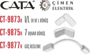 1 Adet Cata Ct 9875 Magnetıc Ray Ek Parçası Beyaz