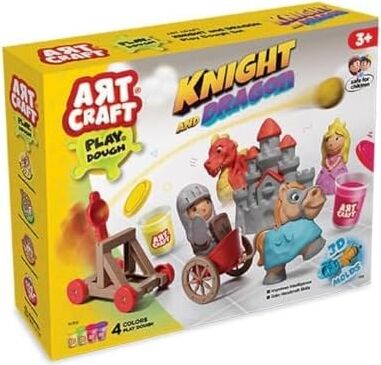 Art Şövalye ve Ejderha Oyun Hamur Set 280 gr