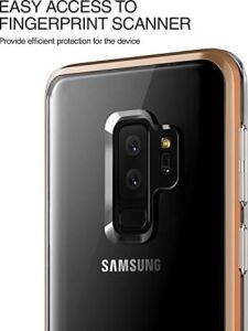 VRS91672 Galaxy S9 Plus Crystal Bumper Kılıf, Blush Gold
