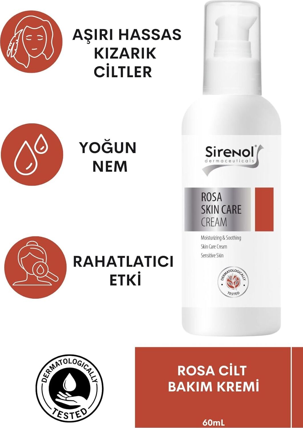 Cadı Fındığı Rosa Cilt Bakım Kremi