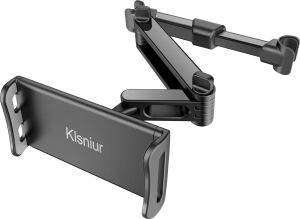 Klsniur Tablet Kafalık Tutucu, Araba Arka Koltuk Koltuk Tutacağı, Evrensel 360 Dönebilen Ayarlanabilir 6 ''-10,5'' Tablet iPad Air iPad Mini,  Galaxy
