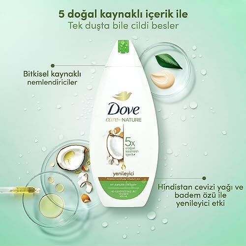Nemlendirici Duş Jeli Hindistan Cevizi Yağı ve Özü 450 ml
