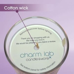 Charm Lab Candle – Kurşun Asker (Nutcracker) Tasarımlı Mum, Mor Renk Temalı, 135 G Doğal Bio Balmumu, 40 Saat Yanma Süresi, Cam Kavanoz, Şık Bristol Kutulu, Yılbaşı Koleksiyonu Hazır Hediye