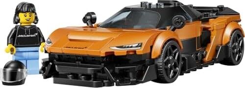 Speed Champions Mclaren W1 Gerçek Süper Araba 77257-9 Yaş ve Üzeri Çocuklar Için Mclaren Kıyafetli Sürücü Figürü Içeren Yaratıcı Oyuncak Yarış Arabası Yapım Seti, Hediye Fikri (287 Parça)