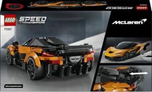 Speed Champions Mclaren W1 Gerçek Süper Araba 77257-9 Yaş ve Üzeri Çocuklar Için Mclaren Kıyafetli Sürücü Figürü Içeren Yaratıcı Oyuncak Yarış Arabası Yapım Seti, Hediye Fikri (287 Parça)