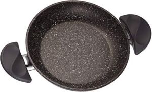 Vilma 20 cm Dövme Yumurta Sahanı, Siyah
