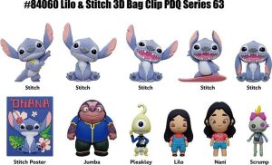 Lilo ve Stitch Klipsli Figür Seri 63