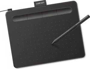 Wacom Intuos CTL4100 Çizim Tableti Mac, Pc, Chromebook ve Android Için, Küçük, Yazılım Dahil, Siyah