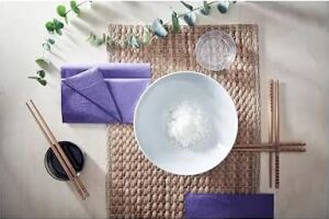 Trebent Yıkanabilir Bambu Chopstıck Japon Çin Yemek Çubuğu
