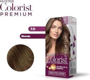 Premıum Yarı Kit Set Saç Boyası 7.0 Kumral
