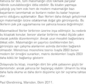 Dakikalar Içinde Matematik - Anında Açıklanan 200 Temel Kavram