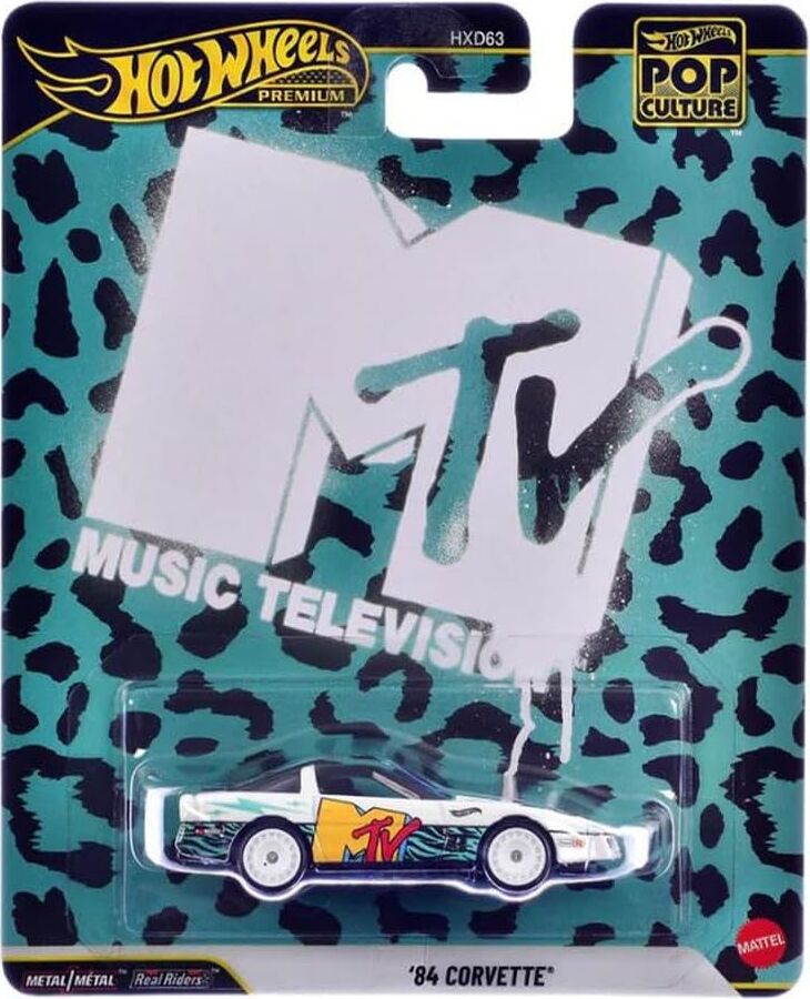 Premium - '84 Chevrolet Corvette - Mtv (1/64) Pop Culture - JHW93