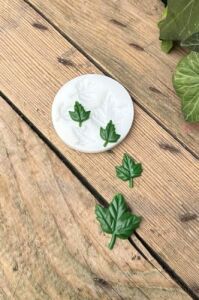 Concept Çınar Yaprağı Dörtlü Mum Kalıbı (Silikon)