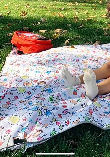 Yorni Su Geçirmez Yer/masa Örtüsü, Aktivite, Yemek ve Oyun Için, Doğa Dostu ve Çevreci, Ekoteks SERTIFIKALI,%100 Polyester, Family, 150X100CM, Dikdörtgen