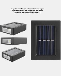 Dayanıklı Solar Aplik Hava Koşullarına Dayanıklı Dış Mekan Işığı