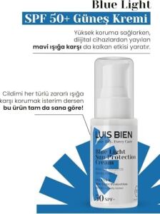 Luis Bien Mavi Işık Korumalı Güneş Kremi Spf 50+