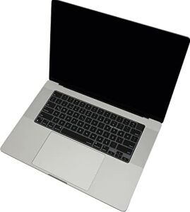 MacBook Türkçe Q Klavye Koruyucu Us Amerikan Return Enter Uyumlu M1-M5 | A2681 A3113 A3240 A3449 A2941 A3241 A2442 A2779 A3426 A3434 A2485 A3429 | Silikon Keyboard Cover Touch Id Siyah