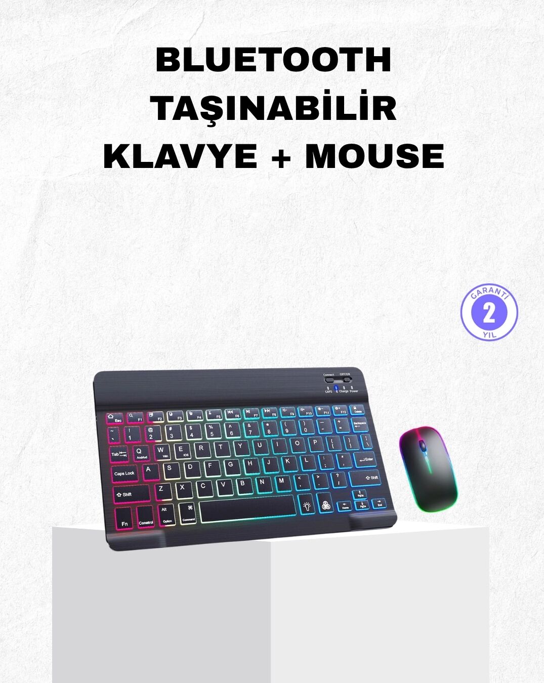 Rgb Aydınlatmalı Q Klavye Türkçe Karakter Destekli