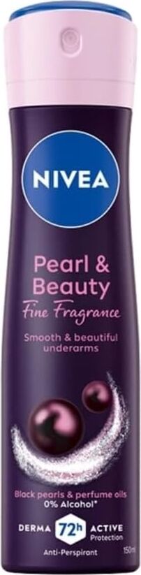 Kadın Sprey Deodorant Pearl&beauty Fragrance,48 Saat Anti-Perspirant Koruma 150ML