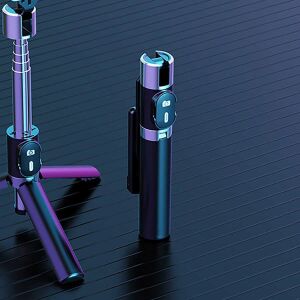 Senon P60 Plus Çok Fonksiyonlu Kumandalı Tripod ve Selfie Çubuğu Zore Selfi Çubuğu Beyaz