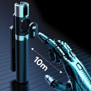 Senon P60 Plus Çok Fonksiyonlu Kumandalı Tripod ve Selfie Çubuğu Zore Selfi Çubuğu Beyaz