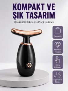 Serum Emilimini Artıran Yüz Masaj Cihazı Yeni Nesil