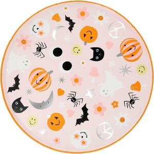 - Groovy Halloween Icon Dinner Plates - Cadılar Bayramı Karakterli Tabaklar (L) (8'li)