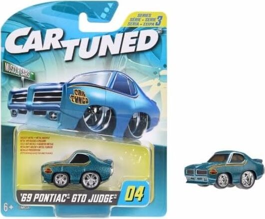 S3 1969 Pontiac Gto Judge, Mavi Muscle Araba, Diecast Metal Gövde, Koleksiyon Arabası