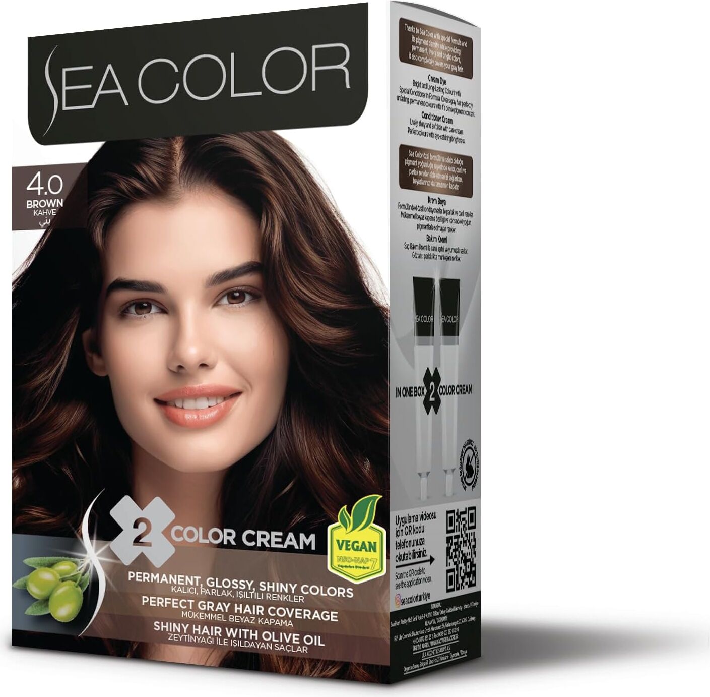 4.0 Kahve Sea Set Boya, 5 Paket