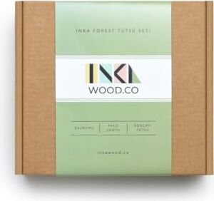 Inka Forest Tütsü Seti, Adaçayı, Balmumu, Palo Santo,