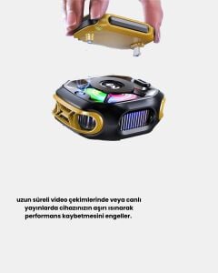 Yarı Iletken Telefon Soğutucu Tec Çipli Hızlı ve Sessiz Soğutmalı