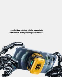 Yarı Iletken Telefon Soğutucu Tec Çipli Hızlı ve Sessiz Soğutmalı