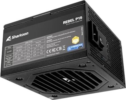 Sharkoon Psu Standart 650W Cybenetıcs Gold Rebel P15 650 120MM Fan