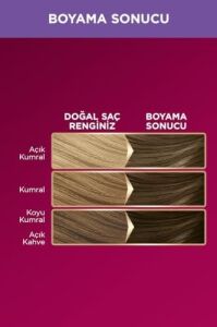 7-3 Zengin Yağ Bakımı Kit Saç Boyası