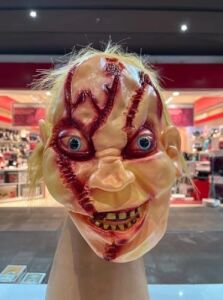 Halloween Chucky Maskesi, Korku Maskesi, Cadılar Bayramı Aksesuarları, Çaki Maskesi