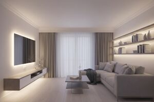 1 Adet 5 Metre Cata Ct 4541 Iç Mekan 216 Çipli Cob Şerit LED 4000K 12V