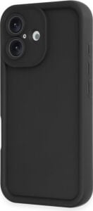 & Aksesuar iPhone 16 ile Uyumlu Viera Silikon Hafif ve Tam Koruma Sağlayan Şık ve Dayanıklı Silikon Kılıf (Siyah)