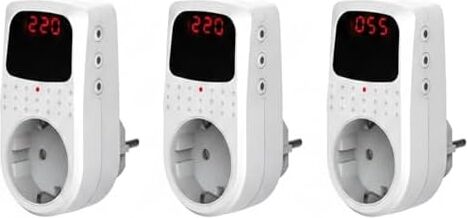 Akım Korumalı Regülatör Priz - 4000W Yüksek Güç, Düşük Voltaj Koruması (150V-210V), Yıldırım ve Çocuk Emniyetli Voltaj Sabitleyici Koruyucu Priz (1)
