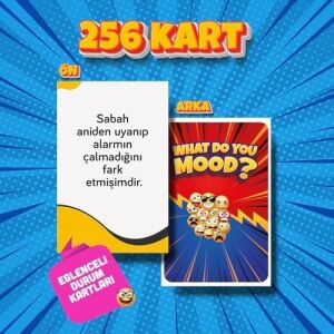 What Do You Mood Moodun Ne - Eğlenceli Grup Arkadaş Aile Kutu Oyunu - Hangisi Mod Moodun Do You Meme - Durum Kartı Oyunu