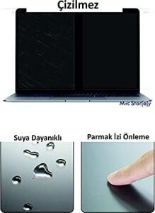 MacBook Pro 14.2 Inç M2 M3 M4 M5 Uyumlu Parlak Anti Scratch Ekran Koruyucu Retina Net Görüntü Cam Hissi Touch Id Şeffaf