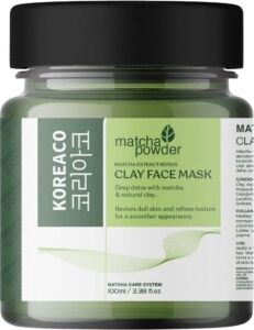 Matcha Mucize Yüz Kil Maskesi | Pürüzsüzleştirici Arındırıcı Canlandırıcı 150 ml / 5.07 Fl.oz