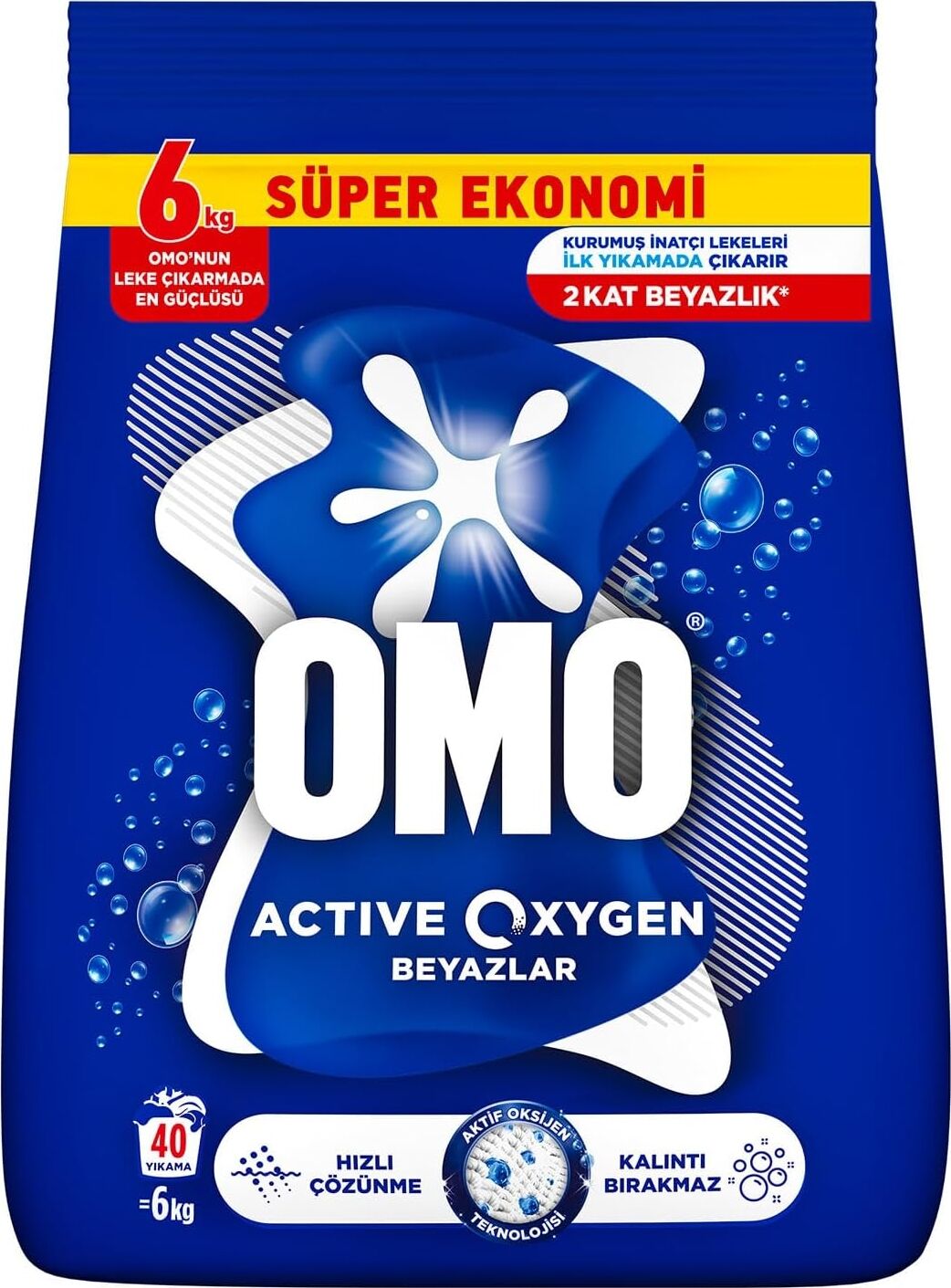 Oxygen Beyazlar Toz Deterjanı 6 kg