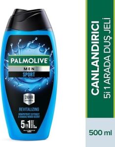 Men Sport 5'i 1 Arada Canlandırıcı Erkek Duş Jeli 500 ml