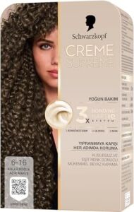 Creme Supreme Saç Boyası 6-16 Küllü Soğuk Açık
