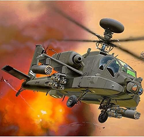 Longbow Apache AH-64D 1:144 Maketi