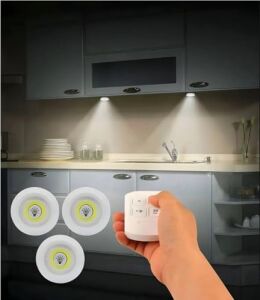 Aksu Volemi LED Işık Uzaktan Kumandalı Kontrol Set Of 3 V-3+1
