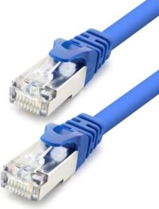 Hadron Cat7 Ethernet Patch Kablosu 10 Gbps 600 Mhz (Mavi, 30, Santimetre)
