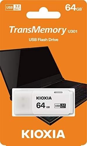 Transmemory U301 64GB USB Bellek – USB 3.2 Gen 1, Beyaz