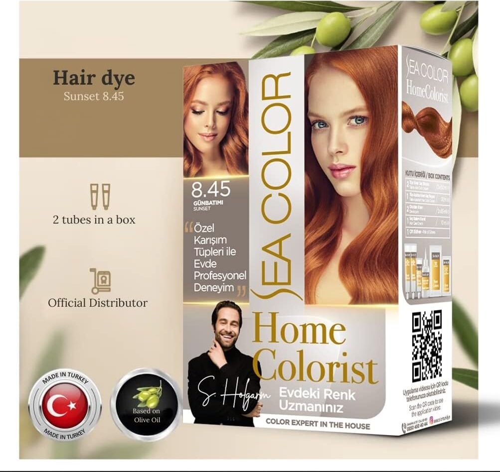 Sea Colorist Set Saç Boyası 8.45 Günbatımı Sunset