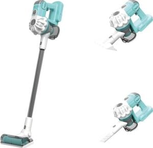LS8803Q Vardem Dikey Elektrik Süpürgesi Ekranlı Kutu Yeşil-Gri 3 In1